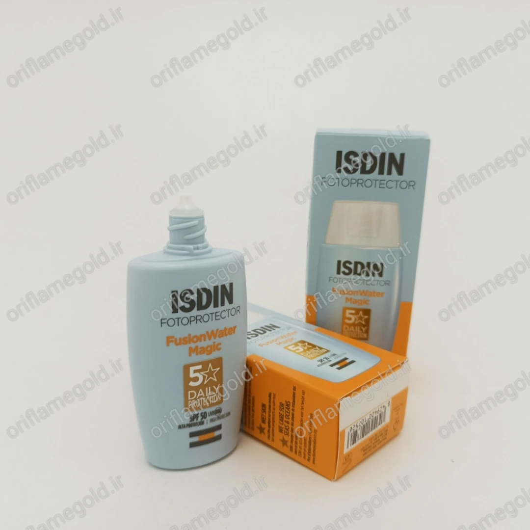 کرم ضد آفتاب انتی اکسیدان فیوژن واتر مجیک SPF 50 ایزدین