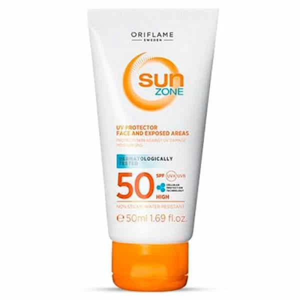 کرم ضد آفتاب اوریفلیم با SPF50 – رنگی