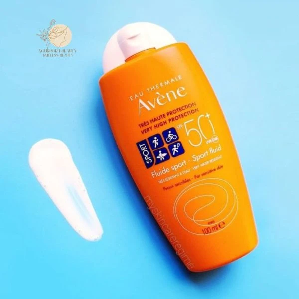 کرم ضد آفتاب بدون رنگ فلوئید اسپورت اَوِن SPF 50