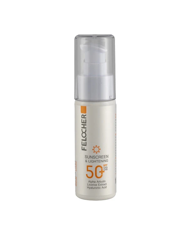 کرم ضد آفتاب بی رنگ فلوچر با SPF50 مناسب انواع پوست حجم 50 میلی لیتر