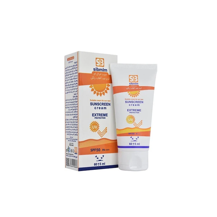 کرم ضد آفتاب رنگی با SPF 50