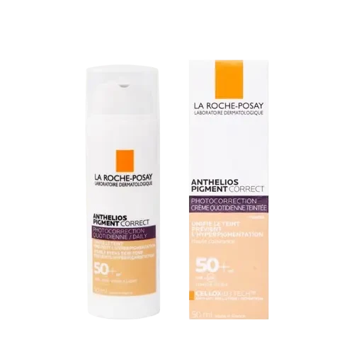کرم ضد آفتاب رنگی لاروش پوزای آنتلیوس پیگمنت کارکت با SPF50+