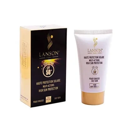 کرم ضد آفتاب رنگی لانسون SPF50