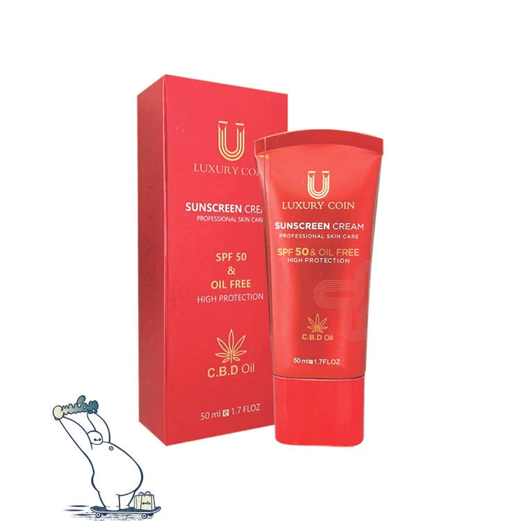 کرم ضد آفتاب لاکچری کوین SPF50 مناسب پوست چرب اورجینال فرانسه