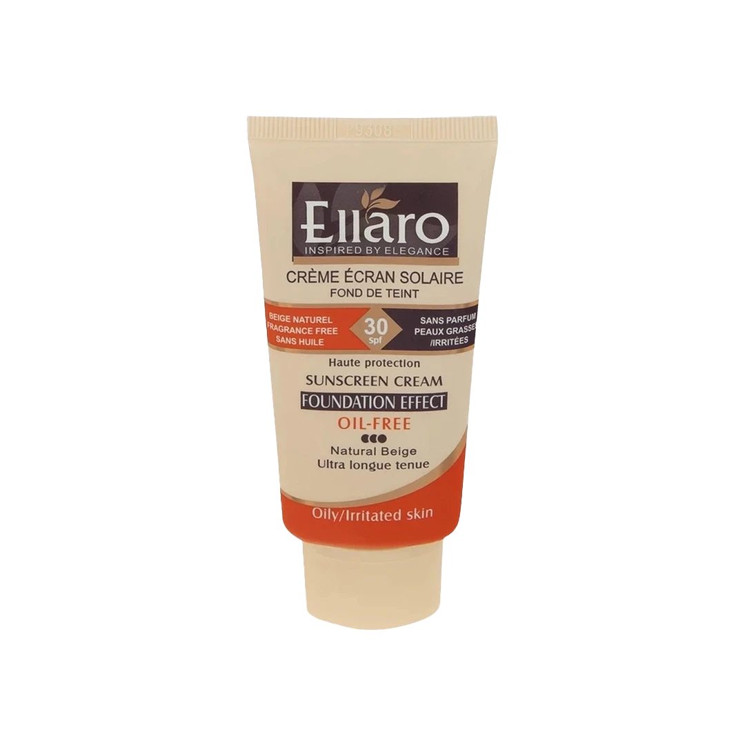 کرم ضد آفتاب کرم پودری فاقد چربی SPF 30 الارو