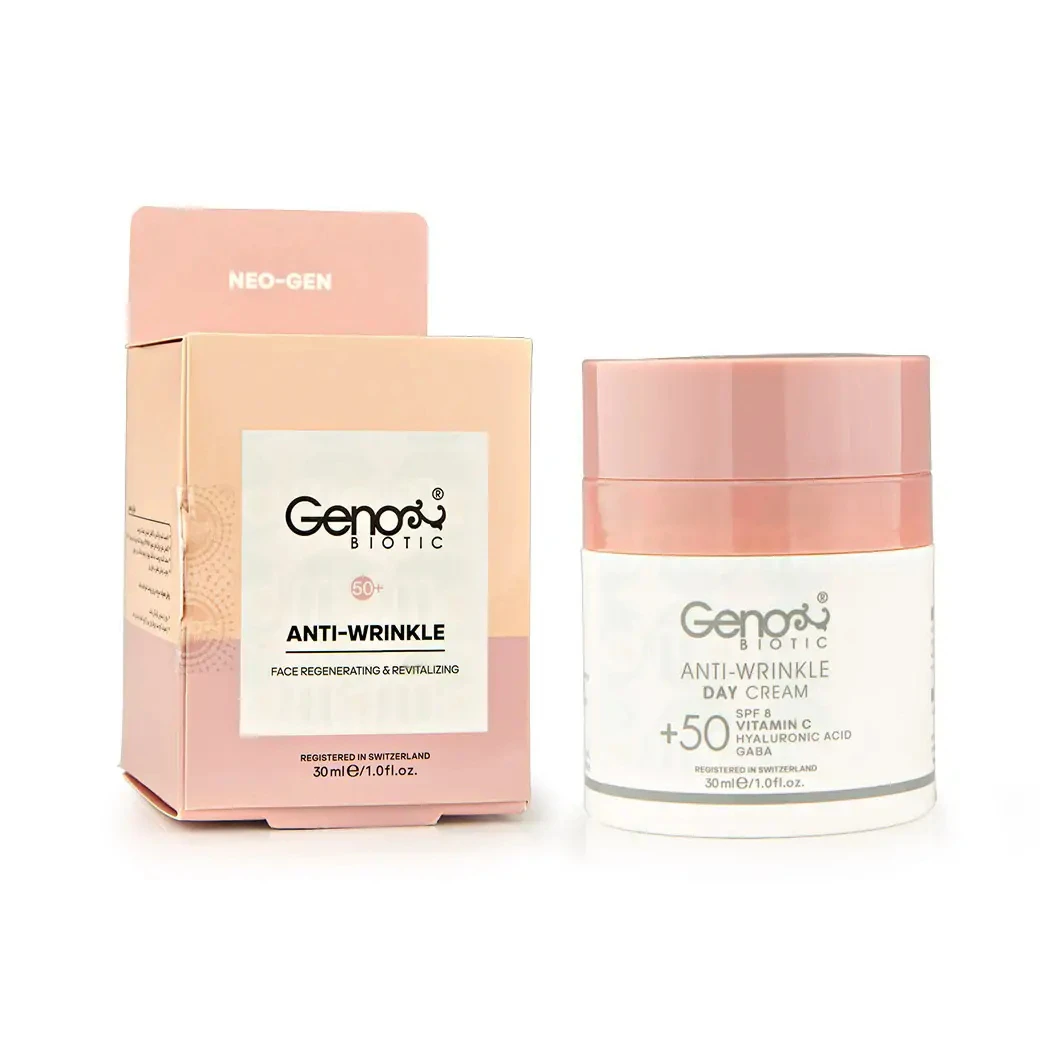 کرم ضد چروک روز مناسب بالای 50 سال ژنوبایوتیک (30ml)