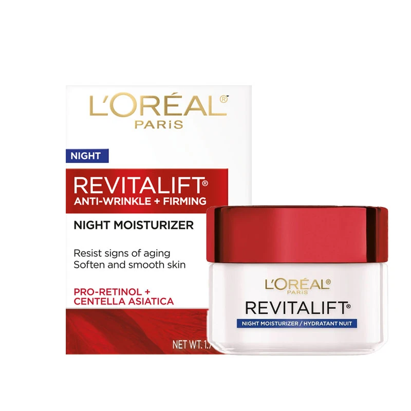 کرم ضد چروک شب لورال مدل Revitalift