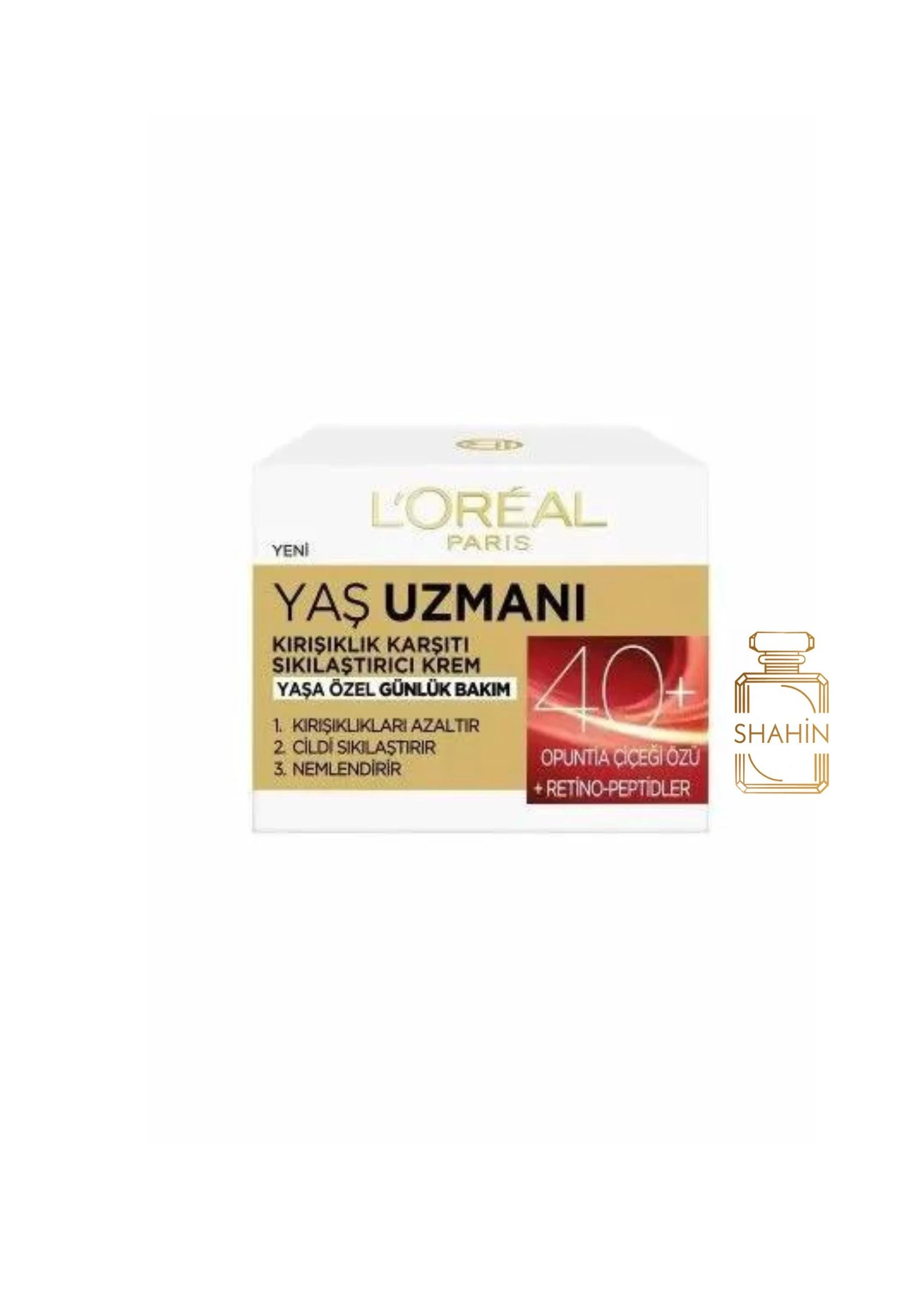 کرم ضد چروک و سفت کننده لورآل مثبت 40 سال L’oreal Kirisiklik Karsiti Nemlendirici krem