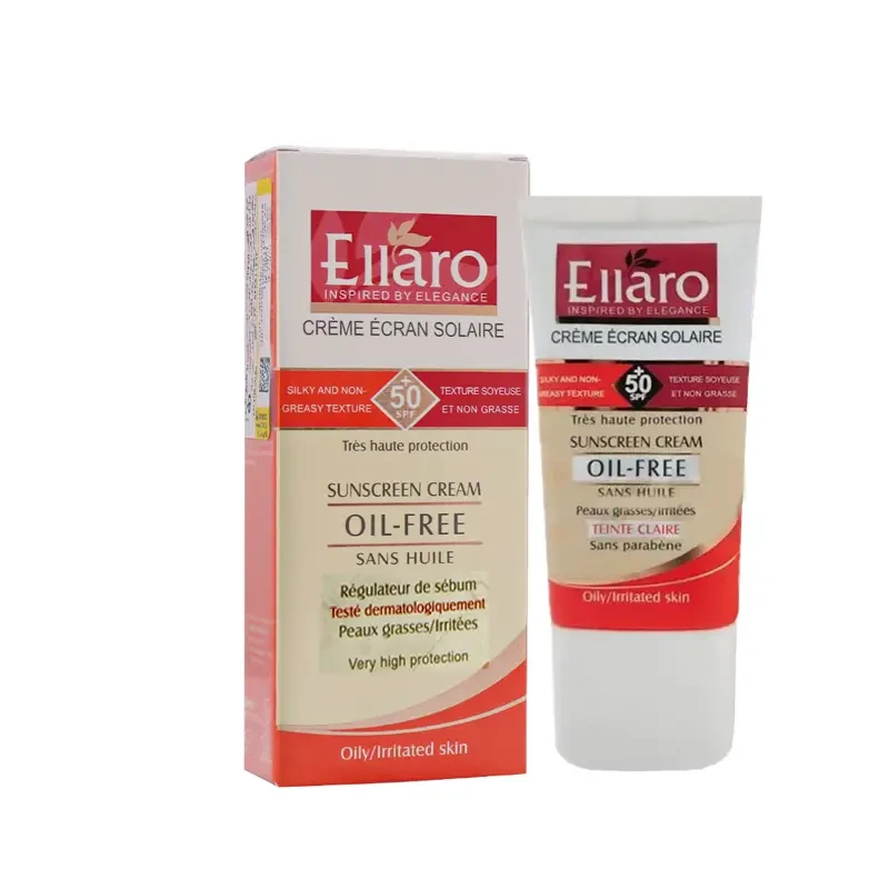 کرم ضدآفتاب الارو مدل Oil Free SPF50 بدون رنگ