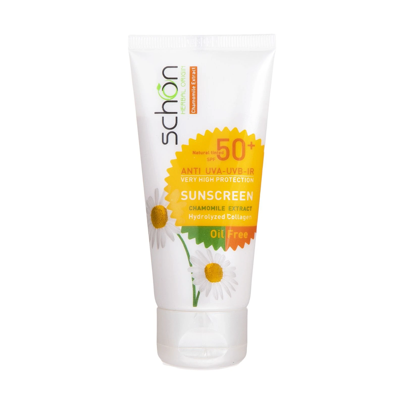 کرم ضدآفتاب رنگی فاقد چربی شون با رنگ طبیعی + SPF50 مناسب پوست های چرب
