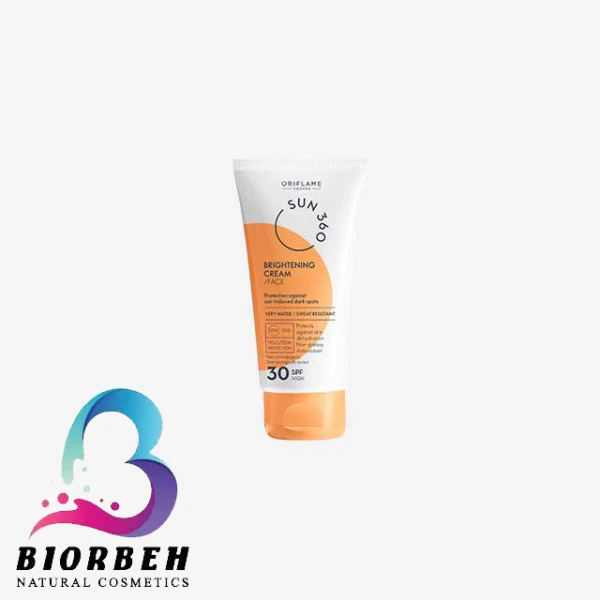 کرم ضدآفتاب روشن کننده صورت سان 360 Sun با SPF30 کد 41340