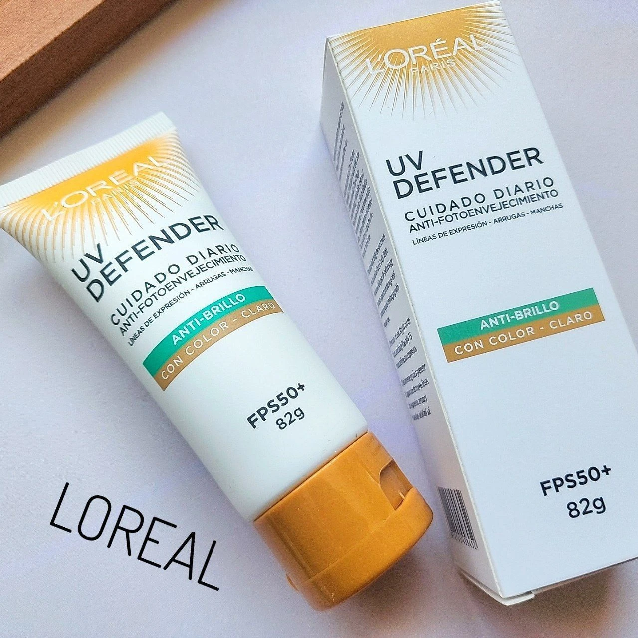کرم ضدآفتاب لورال مدل UV Defender FPS 50