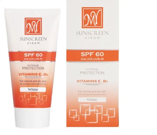 کرم ضدآفتاب مای بی‌رنگ انواع پوست SPF60 حجم 50 میلی‌لیتر