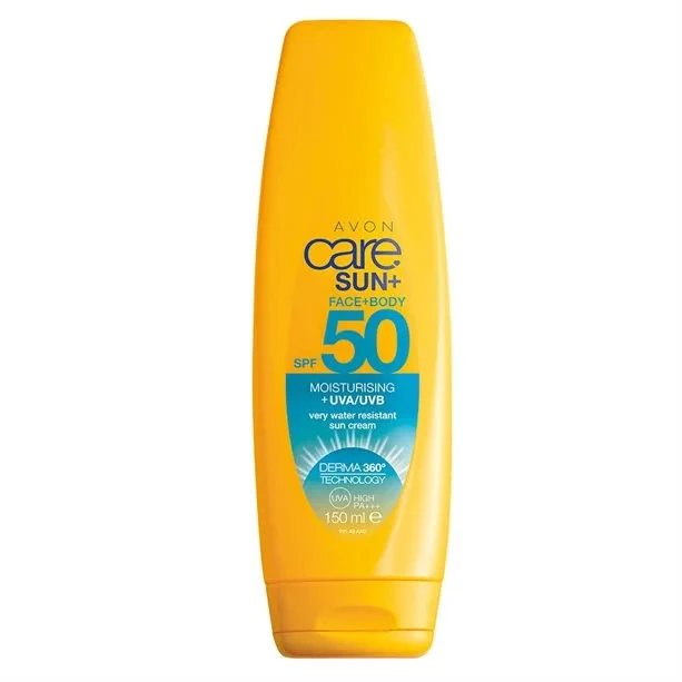 کرم ضدآفتاب و رطوبت رسان صورت و بدن SPF50 آون