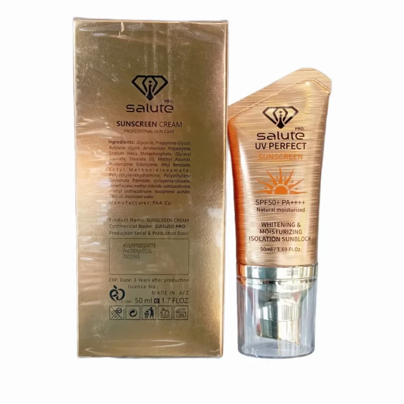 کرم ضدآفتاب و مرطوب کننده سالوته پرو +UV Perfect SPF50 