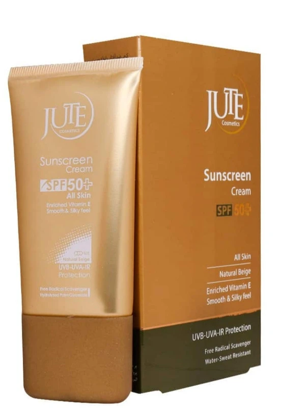 کرم ضدآفتاب ژوتSPF50 مناسب انواع پوست (بی رنگ )