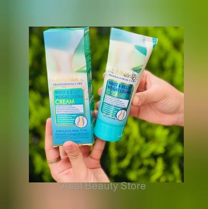 کرم لاغری و چربی سوز صورت و بدن وکالی Wokali losing cream