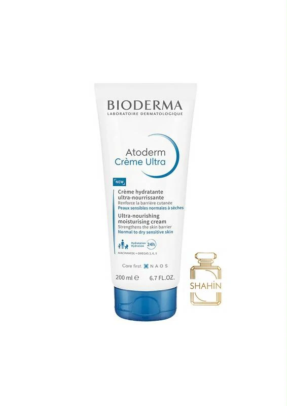 کرم مرطوب کننده آتودرم تیوپی بیودرما اصل Bioderma Creme Ultra 200ML