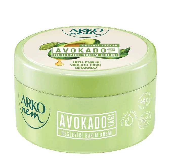 کرم مرطوب کننده آرکو ARKO مدل (آووکادو) Degerli Yaglar 250ml