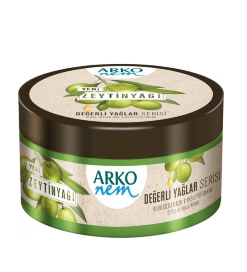 کرم مرطوب کننده آرکو نم Arko Nem عصاره زیتون حجم 250 میل