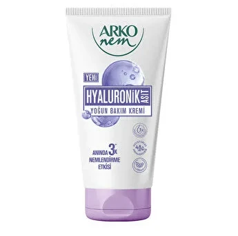 کرم مرطوب‌کننده آرکو‌ نم Arko Nem مدل Hyaluronic Acid حجم 60 میل اصل و اورجینال