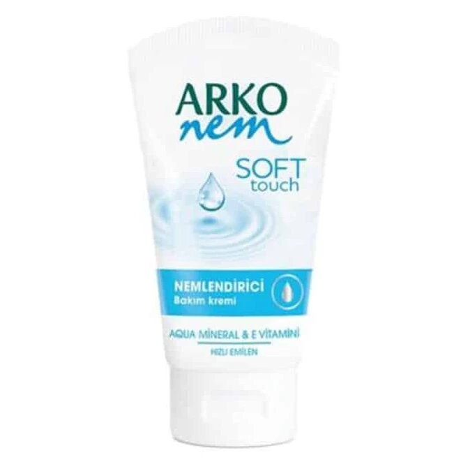 کرم مرطوب‌کننده آرکو‌ نم Arko Nem مدل Soft Tuch حجم 60 میل اصل و اورجینال