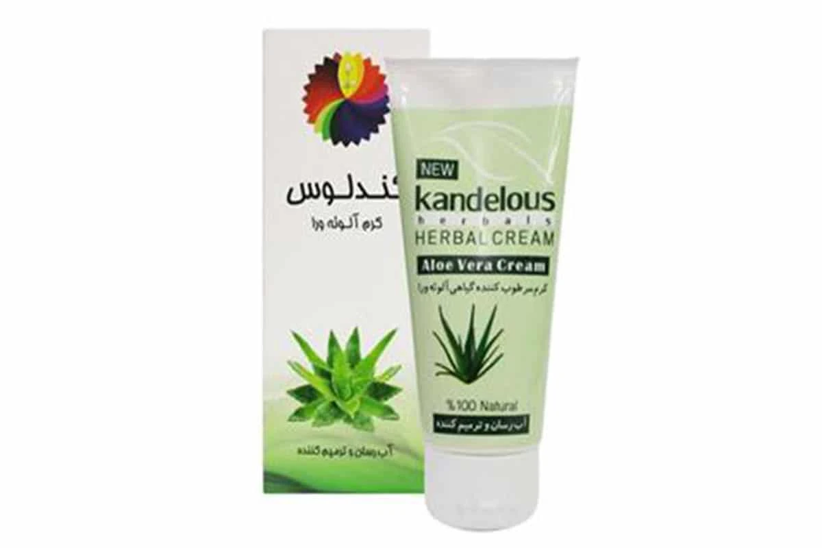 کرم مرطوب کننده آلوئه ورا کندلوس