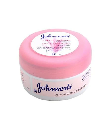 کرم مرطوب کننده دست و صورت جانسون JOHNSON’S وزن ۲۰۰ میل