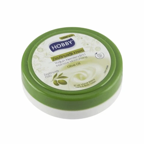 کرم مرطوب کننده دست و صورت مینی (جیبی) هوبی HOBBY حاوی عصاره زیتون حجم 20 میل