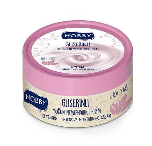 کرم مرطوب کننده دست و صورت هوبی HOBBY حاوی عصاره گلیسیرین حجم 150 میل