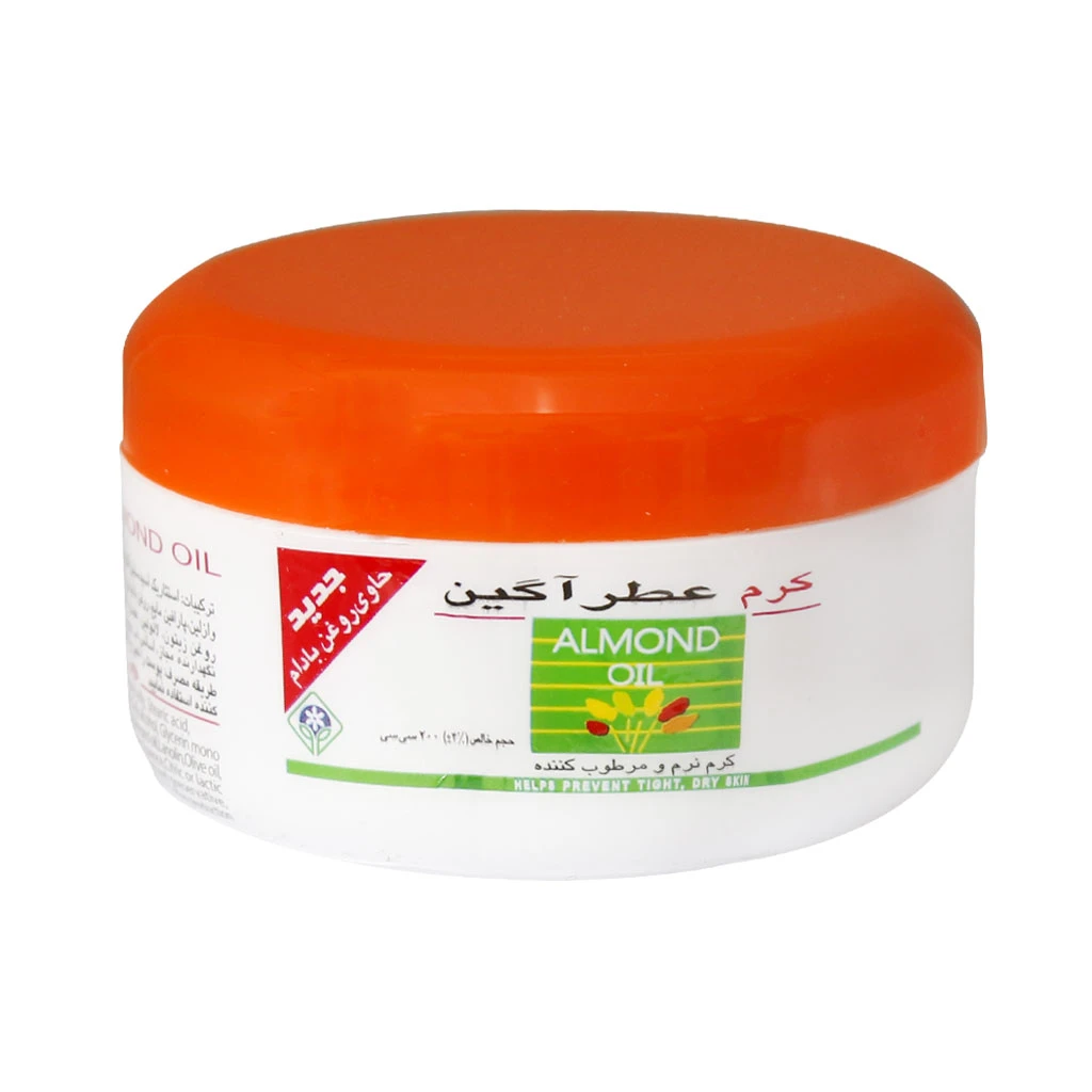 کرم مرطوب کننده روغن بادام عطرآگین