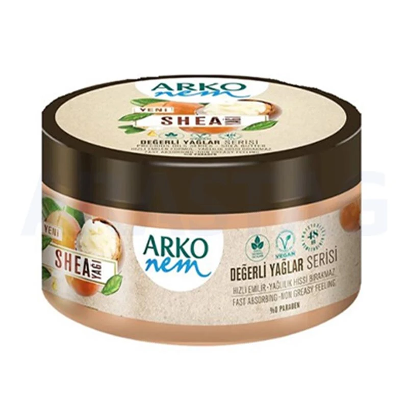 کرم مرطوب کننده شی باتر آرکو 250میل اورجینال% پربیوتیک ARKO