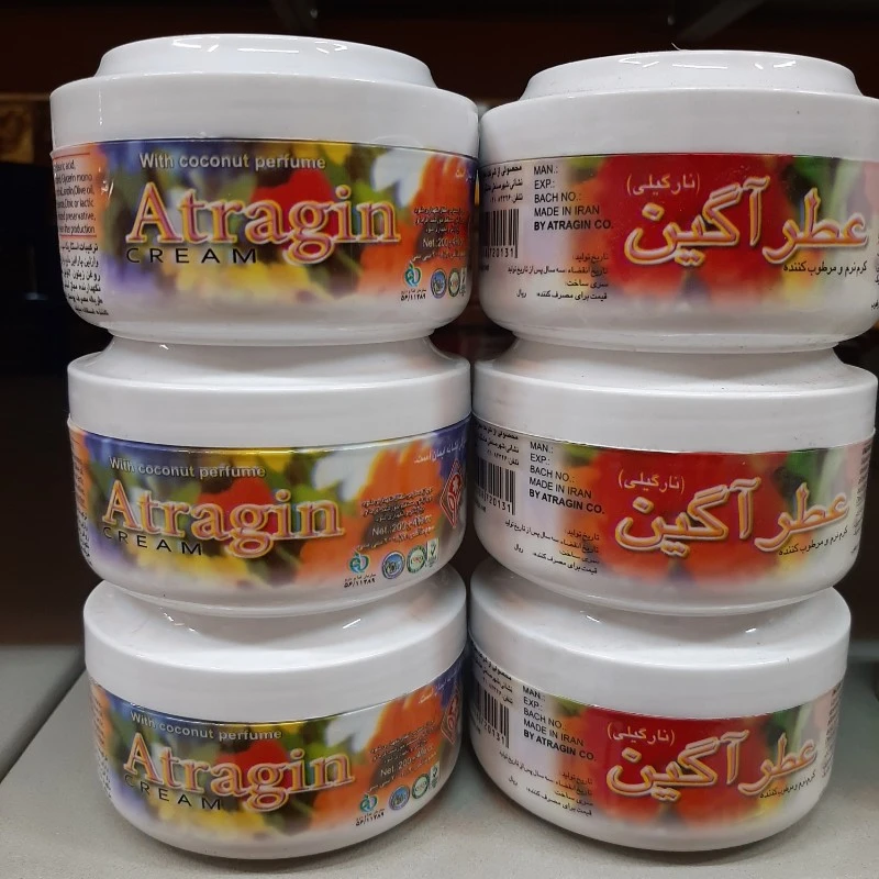 کرم مرطوب کننده عطر آگین حاوی روغن نارگیل