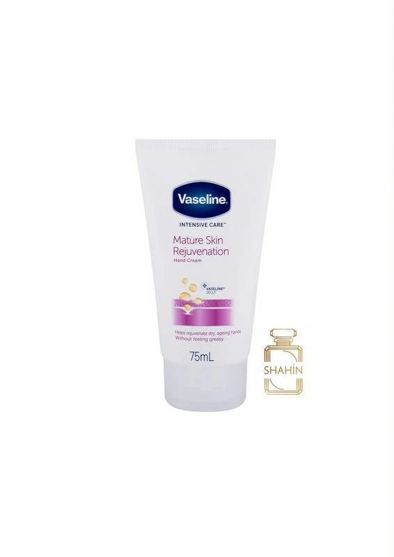 کرم مرطوب کننده و تغذیه کننده دست وازلین اصل Vaseline Mature Skin Rejuvenation 75ML
