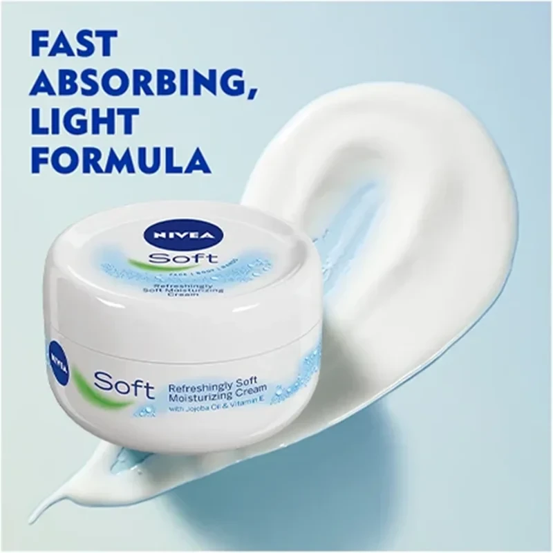 کرم مرطوب کننده کاسه ای NIVEA مدل SOFT