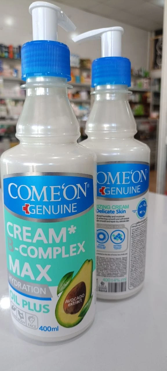 کرم مرطوب‌کننده کامان B-Complex مناسب پوست خشک Comeon