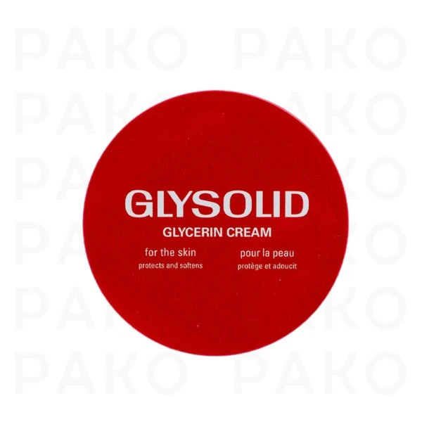 کرم معجزه گلیسولید GLYSOLID مدل کاسه ای حجم 125 میلی لیتر