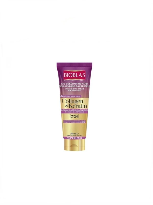کرم مو بیو بلاس مدل Collagen Keratin حجم 250m