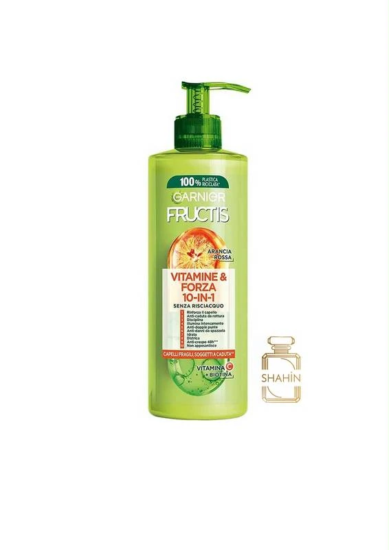 کرم مو ۱۰ کاره نرم کننده و براق کننده گارنیر Garnier Silky & Shine 10 in 1 Cream