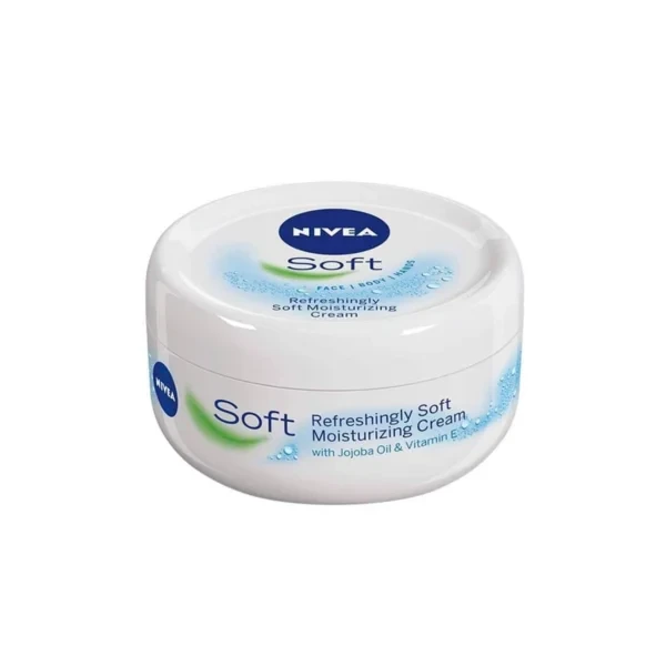 کرم نیوا سافت Nivea Soft دست و صورت و بدن حجم 300 میل
