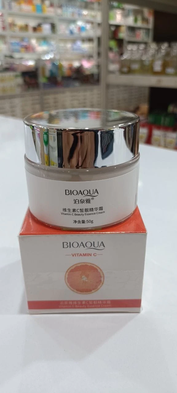 کرم ویتامین C | B.I.O.A.Q.U.A Vitamin C روشن‌کننده و ضدلک 50g (اصل)
