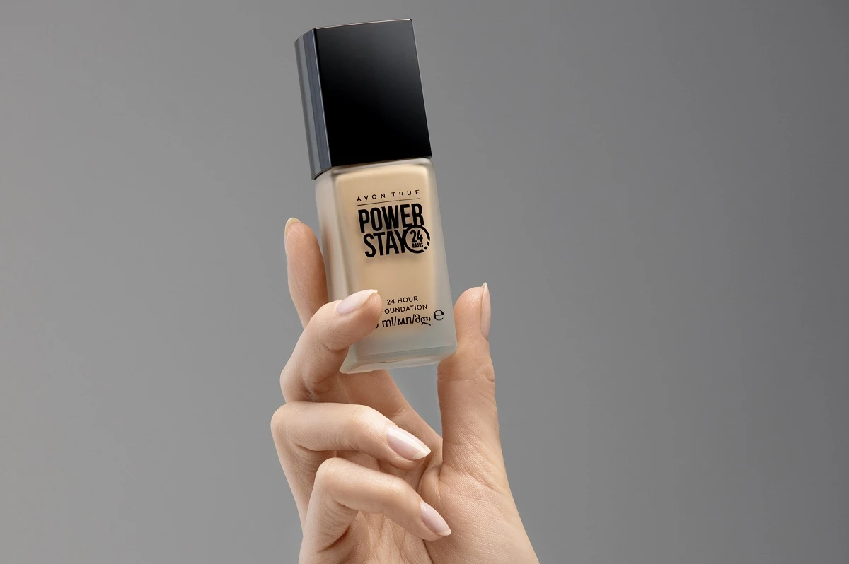 کرم پودر 24 ساعته ضد آب و ضد لک آون امریکا رنگ light beige اورجینال