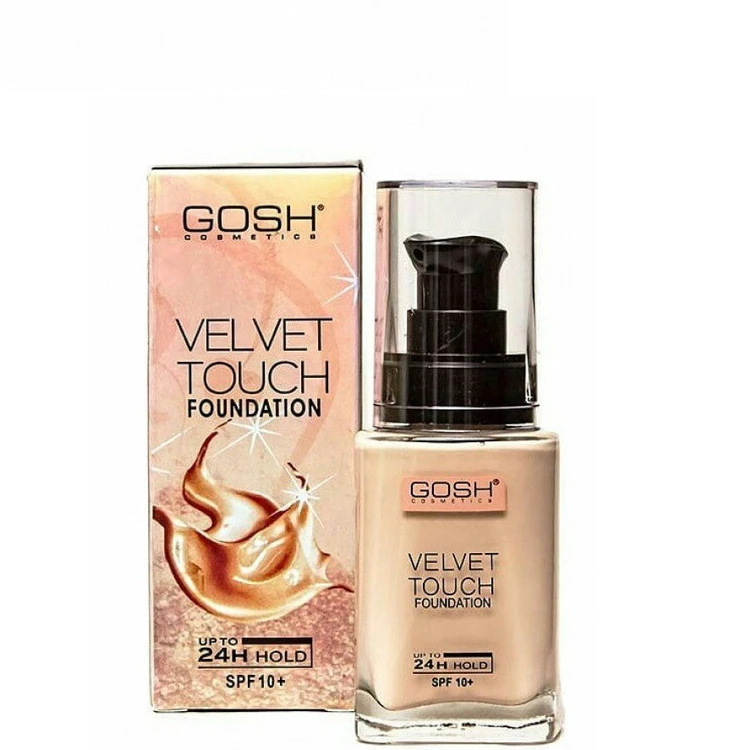 کرم پودر شیشه ای گاش مدل velvet touch