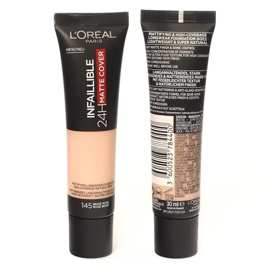 کرم پودر لورال تیوپی مدل Loreal Infallible 24H matte cover