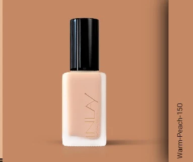 کرم پودر پمپی WARM PEACH(هلویی گرم) مات کننده این لی با پوشانندگی بالا-کد150