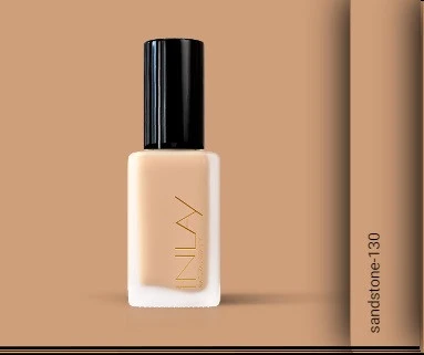 کرم پودر پمپی sandstone ( ماسه‌ای) مات کننده این لی با پوشانندگی بالا -کد 130