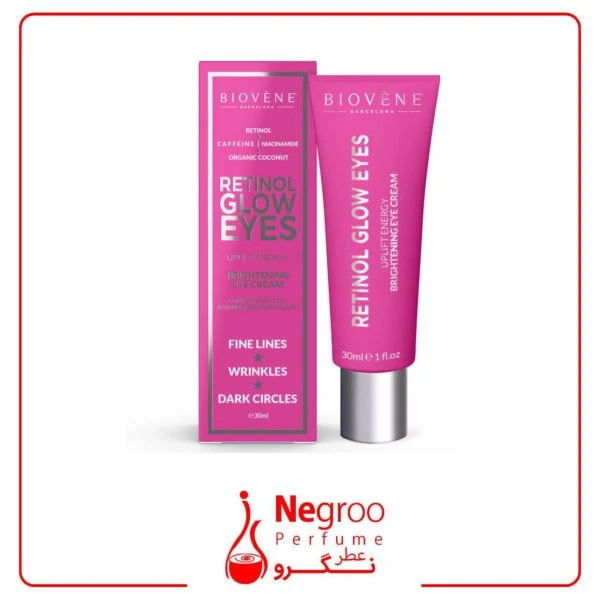 کرم چشم روشن کننده انرژی بایوون Retinol Glow Eyes Uplift