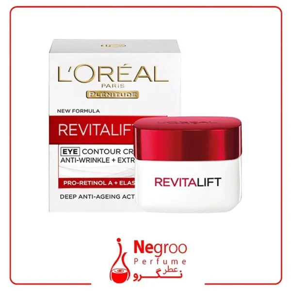 کرم کاسه ای دور چشم ضد چروک لورال مدل Revitalift/اورجینال