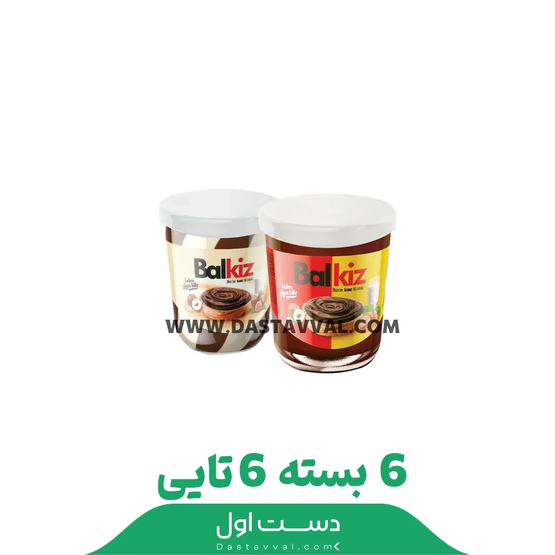 کرم کاکائویی تک رنگ و دورنگ 160گرمي بال قیز 6 بسته 6عددی-2