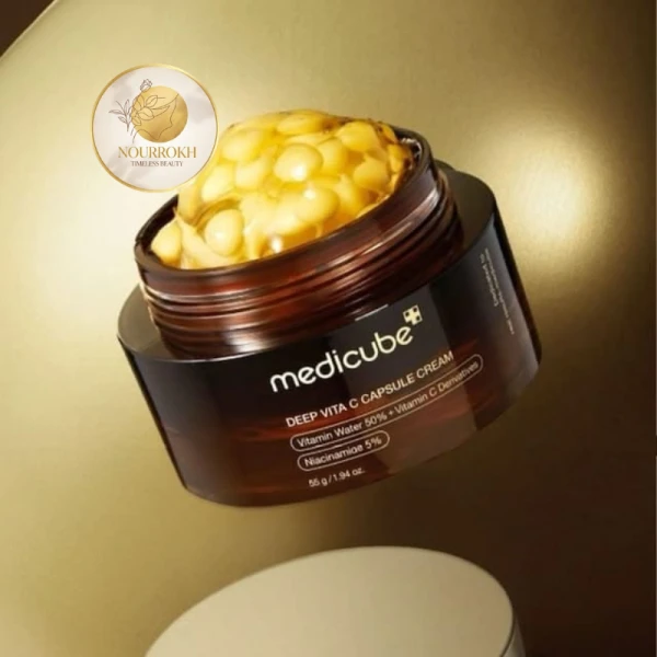 کرم کپسول دیپ ویتامین سی جوانساز مدیکیوب Medicube Deep Vita C Capsule Cream